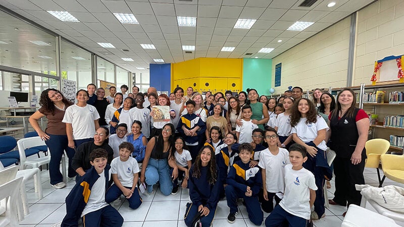 Café Literário Colégio Salvador Arena