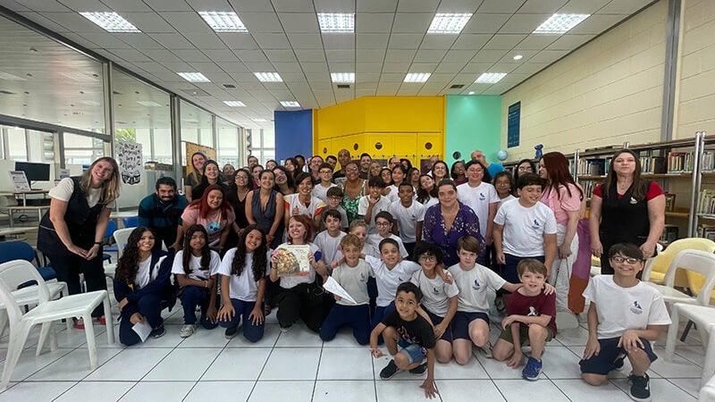 Café Literário Colégio Salvador Arena