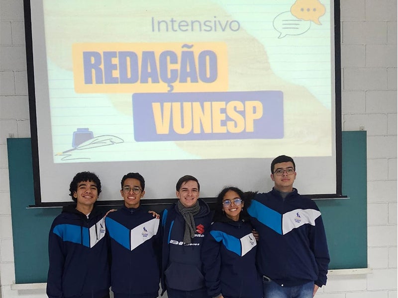 Intensivo redação VUNESP